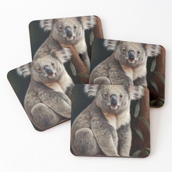 Item preview, Australian terrestrial mammals Koala - Oil Paint designed and sold by ABArtByAlexST.