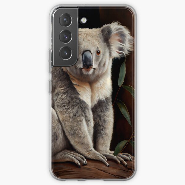 Australian terrestrial mammals Koala - Oil Paint Samsung Galaxy Soft Case
