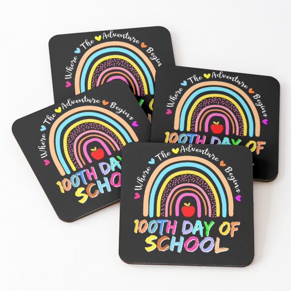 Item preview, Where The Adventure Begins 100th Day Of School designed and sold by SamArtistbyAUS.