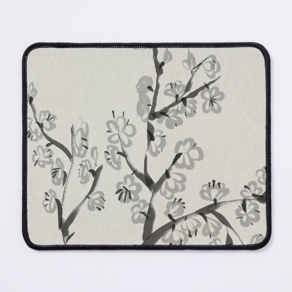 Item preview, Peach blossom branch sumie designed and sold by StudioMasha.