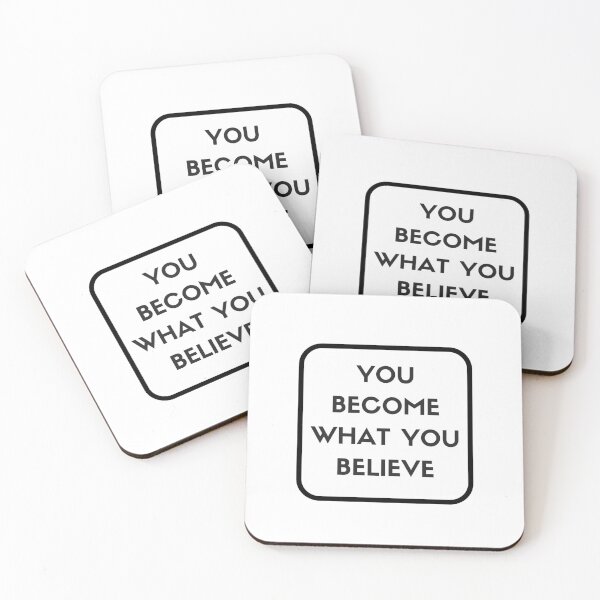 Item preview,  YOU BECOME WHAT YOU BELIEVE - motivational prompts designed and sold by Inspirationmotivation.
