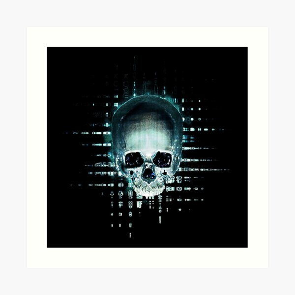 Skull 09 Impression artistique