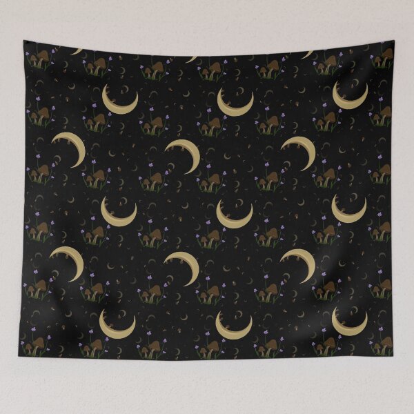 Item preview, Cottagecore Moon designed and sold by TheArtchantress.