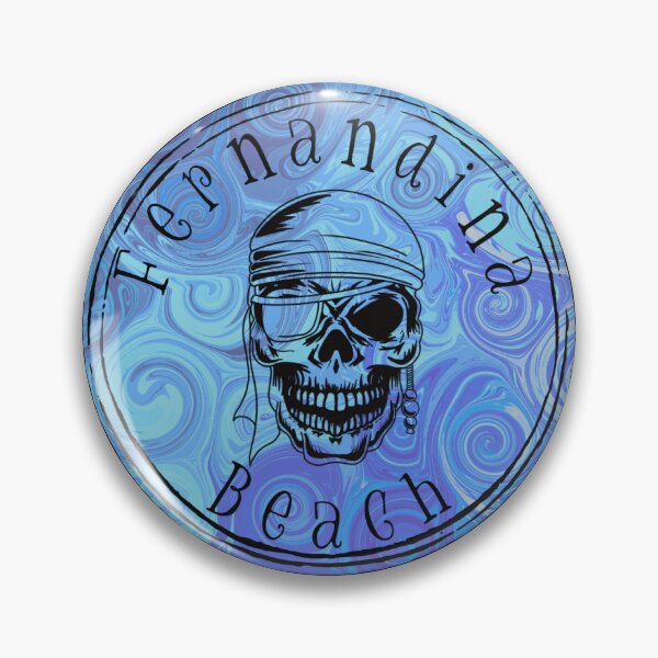 Item preview, Fernandina Beach, Pirate Skull Bandana designed and sold by ATB Designz.