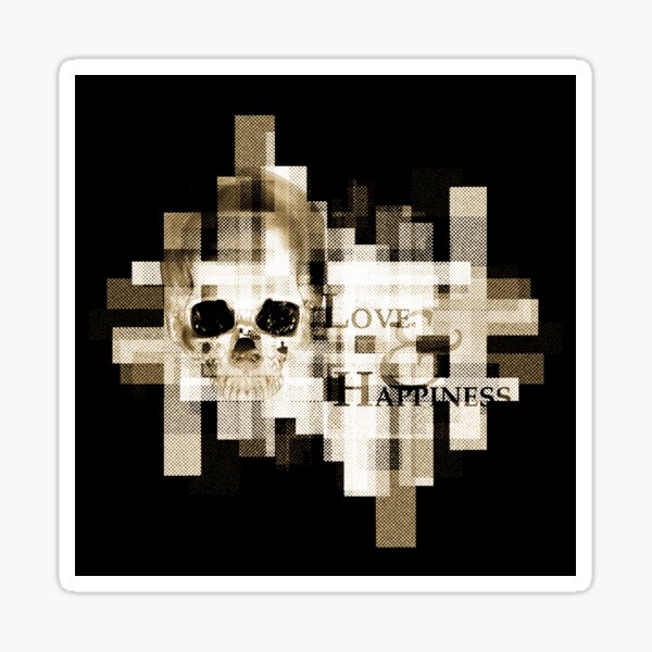 Skull 11 Sticker