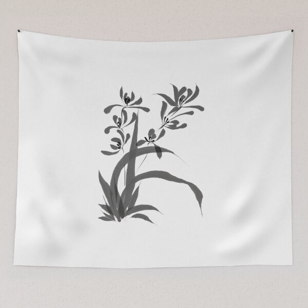 Item preview, Orchid sumie designed and sold by StudioMasha.