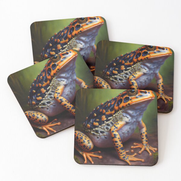 Item preview, Tropical Toad- Oil Painting designed and sold by ABArtByAlexST.