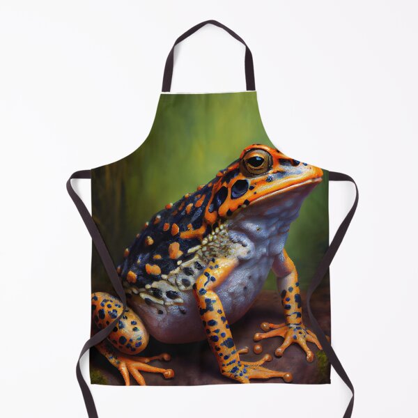 Item preview, Tropical Toad- Oil Painting designed and sold by ABArtByAlexST.