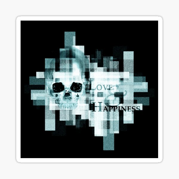 Skull 12 Sticker