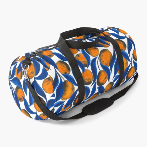 Item preview, Oranges with blue leaves designed and sold by TheMirwoForest.