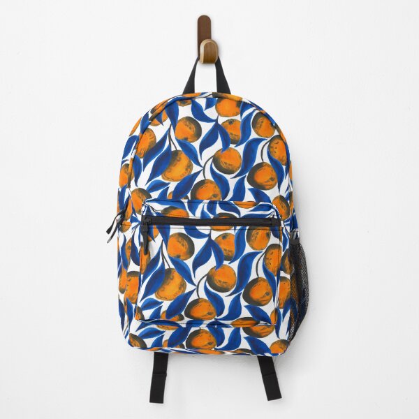 Item preview, Oranges with blue leaves designed and sold by TheMirwoForest.