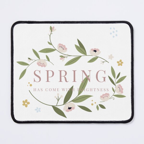 Item preview, Spring has come with brightness print designed and sold by MaruJaisaan.