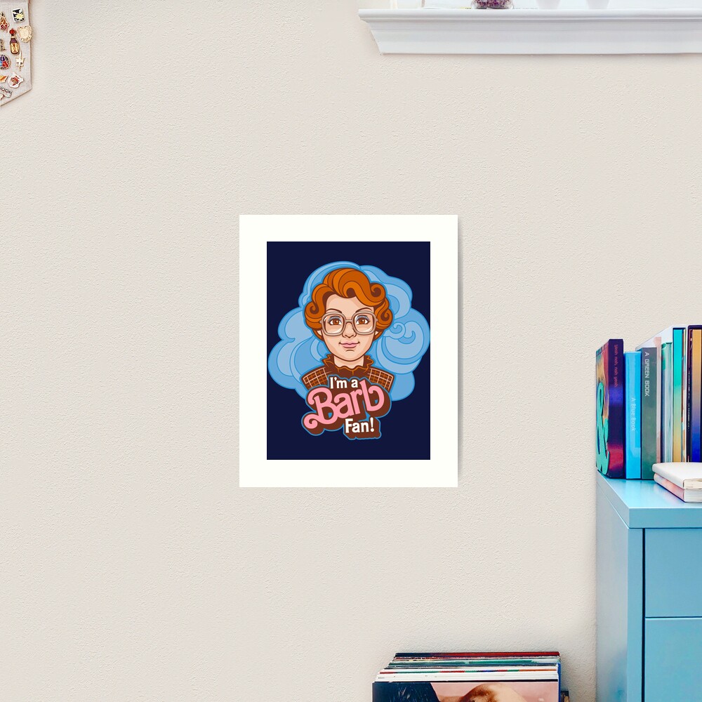 I'm a Barb Fan Sticker for Sale by harebrained