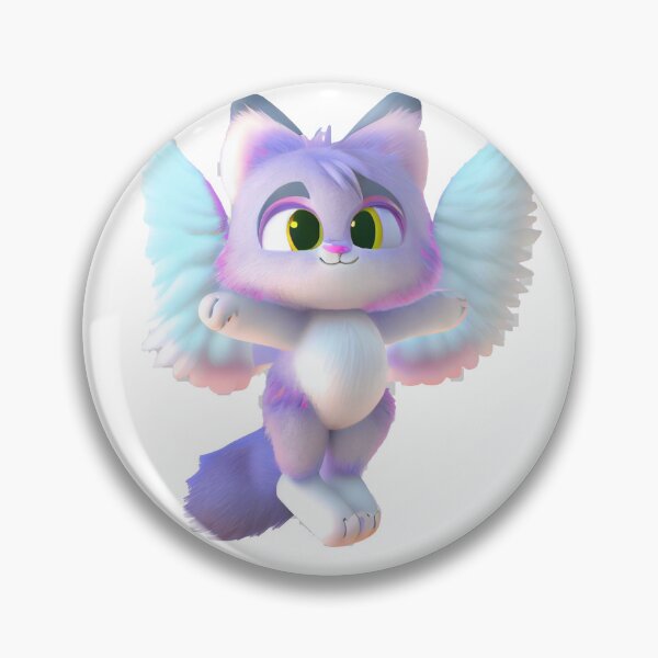Item preview, Aphmau Meemeow inspired flying rainbow anime kitten designed and sold by Patrick Edwards.