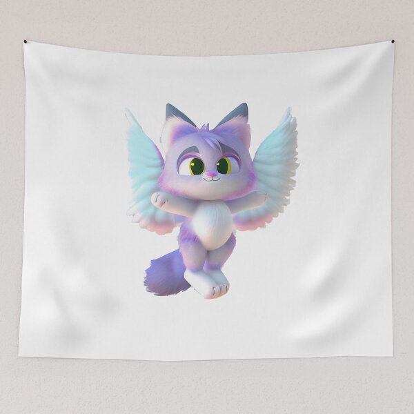 Item preview, Aphmau Meemeow inspired flying rainbow anime kitten designed and sold by Patrick Edwards.