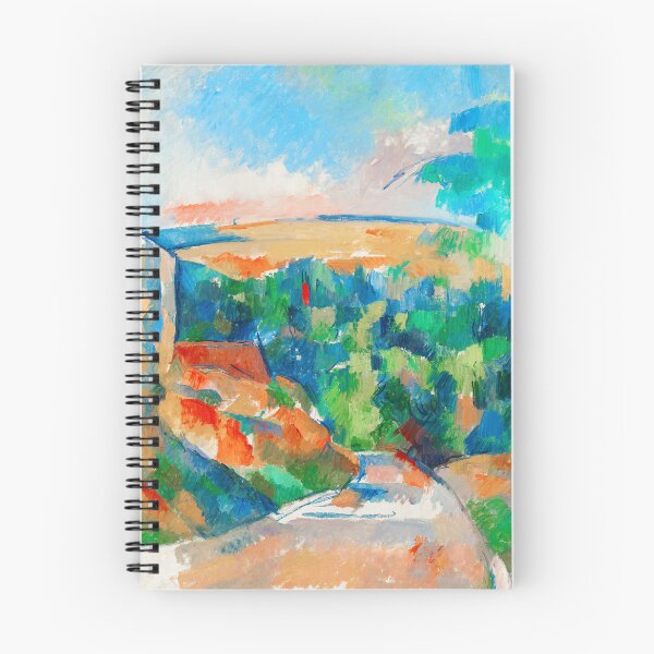 Item preview, HD PAUL CEZANNE - The Bend in the Road designed and sold by Go Logo Designs.