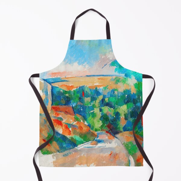 Item preview, HD PAUL CEZANNE - The Bend in the Road designed and sold by Go Logo Designs.