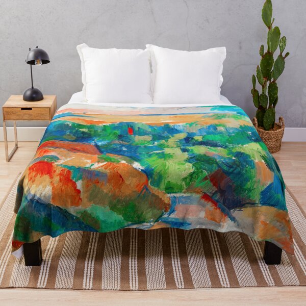 Item preview, HD PAUL CEZANNE - The Bend in the Road designed and sold by Go Logo Designs.