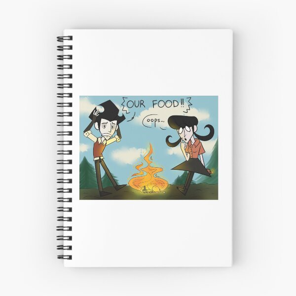 Item preview, don't starve- wilson and willow [colored] designed and sold by Mayo Milk.