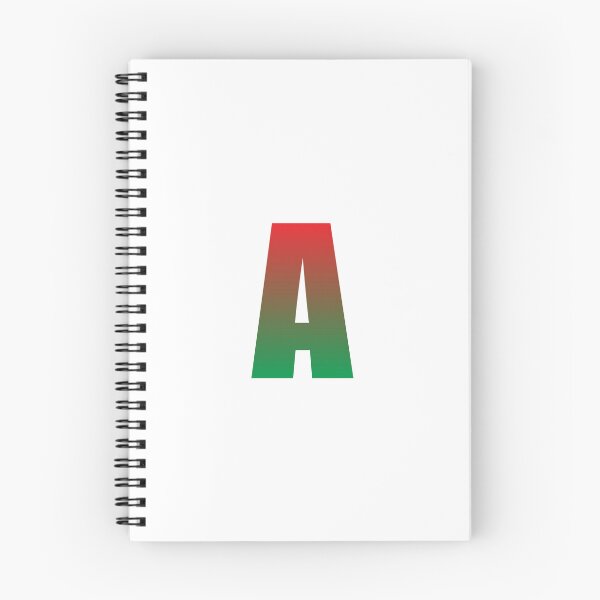 Item preview, Gradient Initial A Christmas designed and sold by kavanaghdesigns.