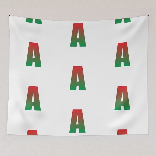 Item preview, Gradient Initial A Christmas designed and sold by kavanaghdesigns.