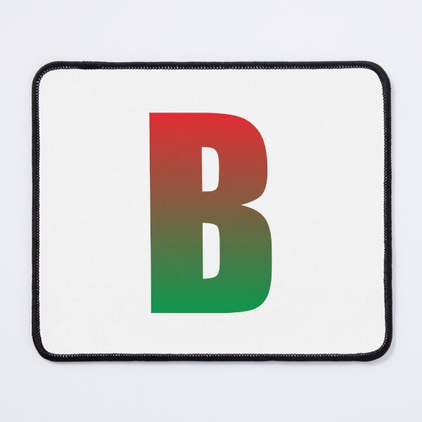 Item preview, Gradient Initial B Christmas designed and sold by kavanaghdesigns.