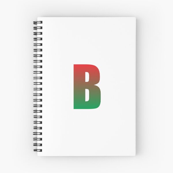 Item preview, Gradient Initial B Christmas designed and sold by kavanaghdesigns.
