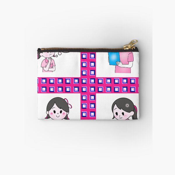 Item preview, The cute girl lifestyle in modern seamless pattern designed and sold by MyMemoriesArts.