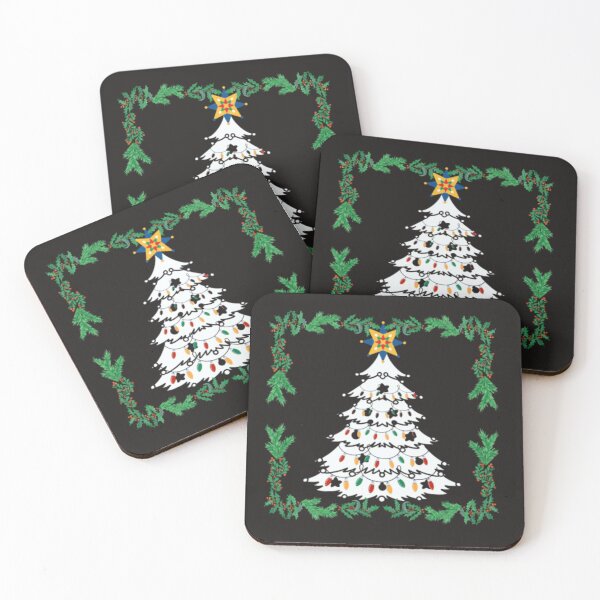 Item preview,  WHITE CHRISTMAS TREE IN STARK CONTRAST designed and sold by Steven  LaRussa.