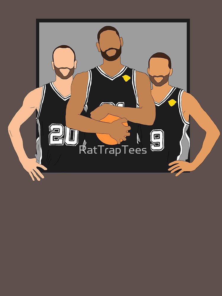 David Robinson And Tim Duncan Essential T-Shirt for Sale by RatTrapTees
