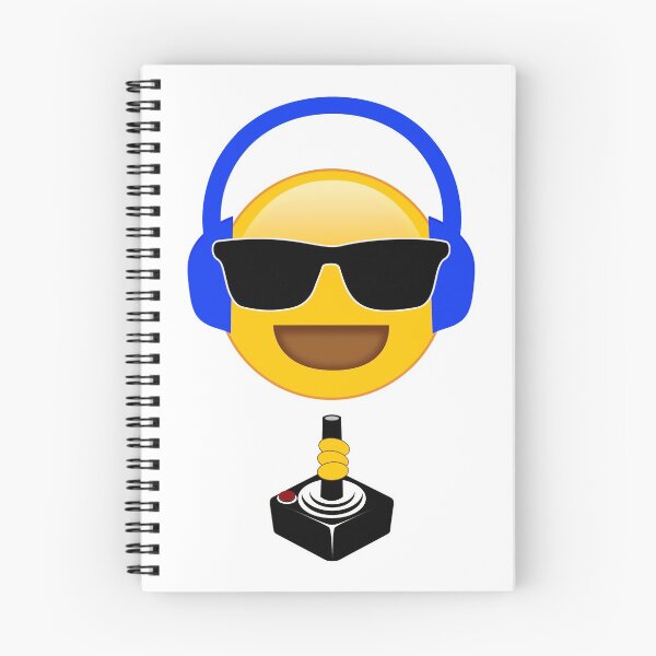 Item preview, Emoji Video Game Player With Retro 1980s Joystick designed and sold by customshirtgirl.