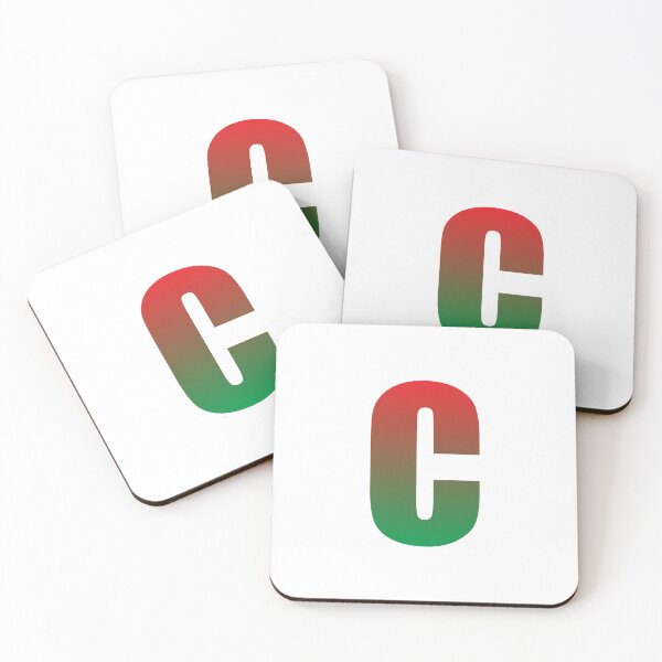 Item preview, Gradient Initial C Christmas designed and sold by kavanaghdesigns.