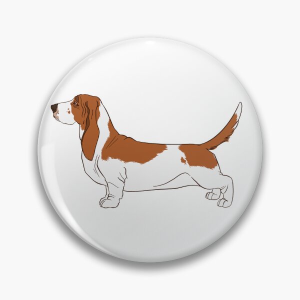 Item preview, Bassett Hound  designed and sold by stinkybrowndogs.