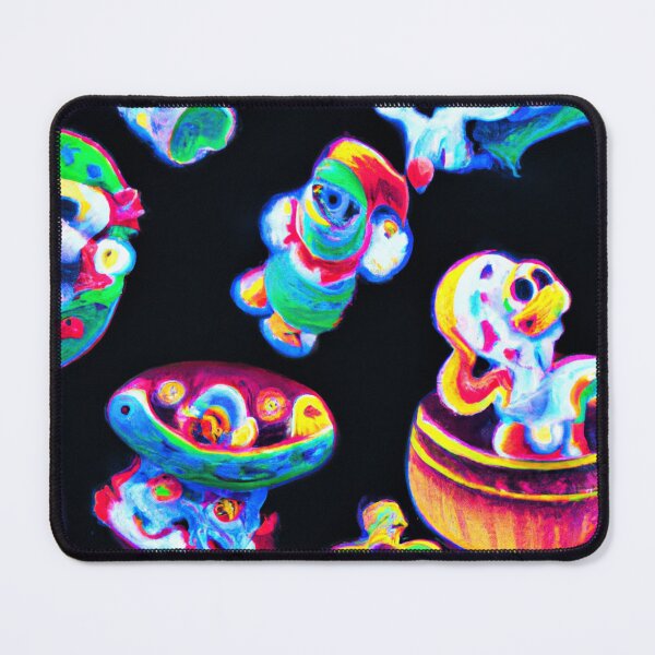 Item preview, Neon aliens and skulls  designed and sold by Bakesales.