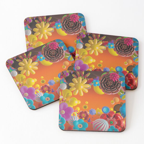 Item preview, Playful flowers designed and sold by Thionas.