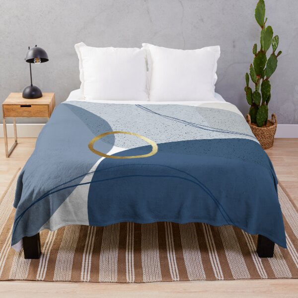 Item preview, Minimalist Blue and Gold designed and sold by UrbanEpiphany.