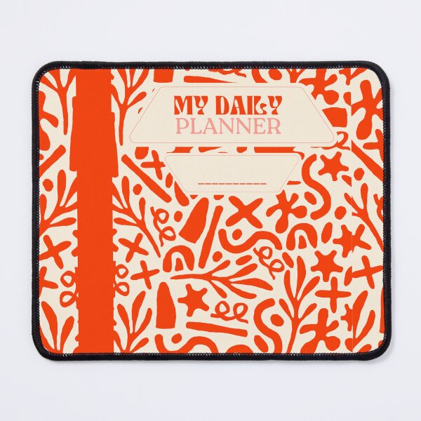 Item preview, Red Daily Planner  designed and sold by Peeshes.