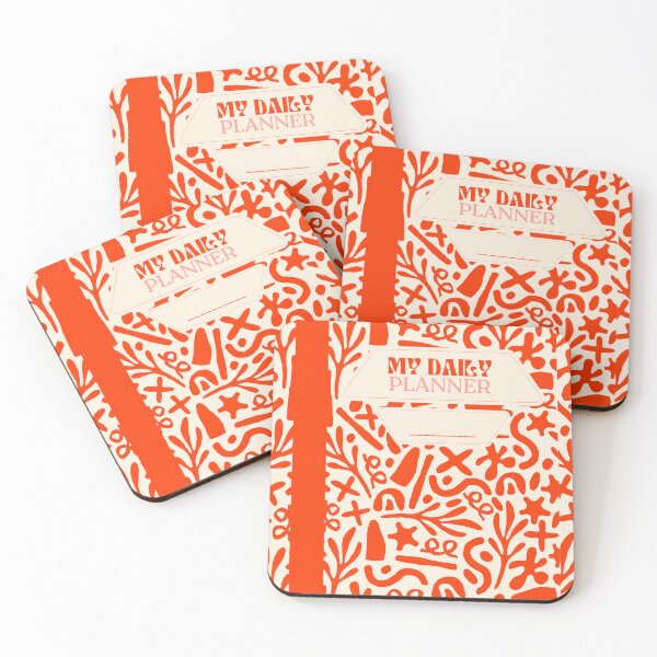 Item preview, Red Daily Planner  designed and sold by Peeshes.