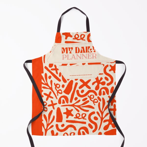 Item preview, Red Daily Planner designed and sold by Peeshes.