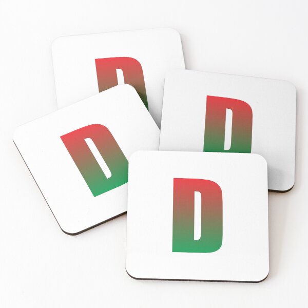 Item preview, Gradient Initial D Christmas designed and sold by kavanaghdesigns.
