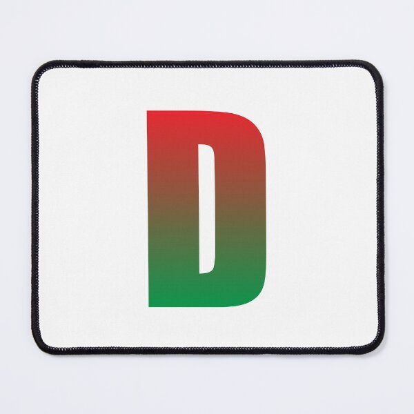 Item preview, Gradient Initial D Christmas designed and sold by kavanaghdesigns.