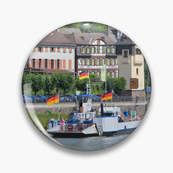 Item preview, Ferry on the River Rhine, Germany  designed and sold by FranWest.