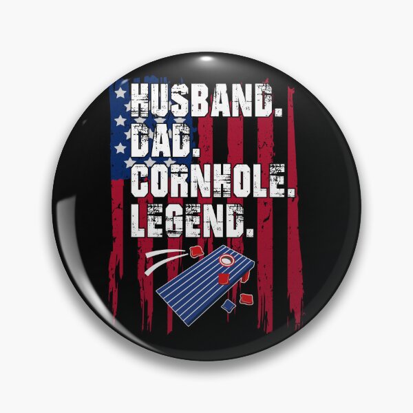 Artikelvorschau, Cooles Cornhole-Ehemann-Vati-USA-Flaggen-Design für Opa-Vati entworfen und verkauft von KylerHowell.