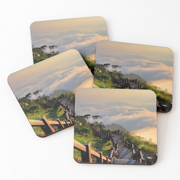 Item preview, Road on a Hill With a View of the Clouds designed and sold by NengShop.