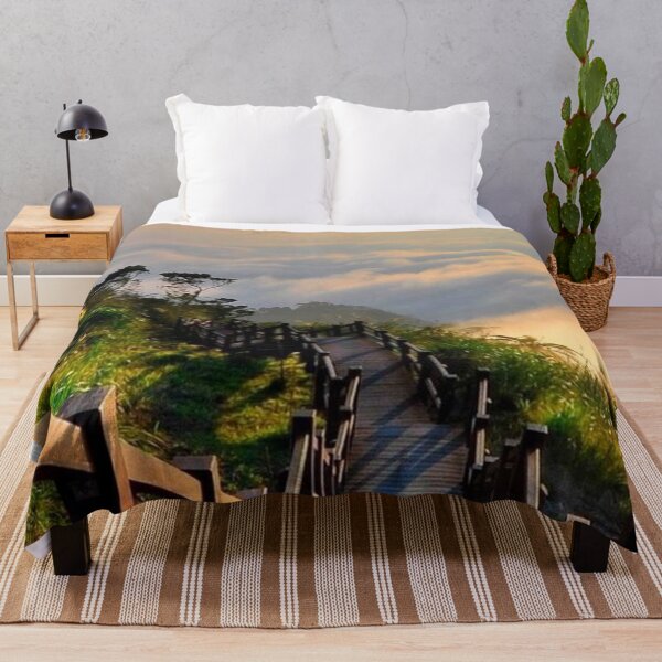 Item preview, Road on a Hill With a View of the Clouds designed and sold by NengShop.