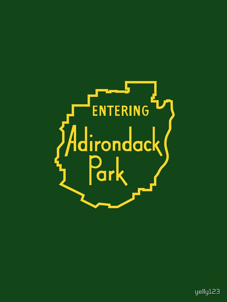 Discover Entering Adirondack Park Sign - Adirondack Mountains | iPhone Case