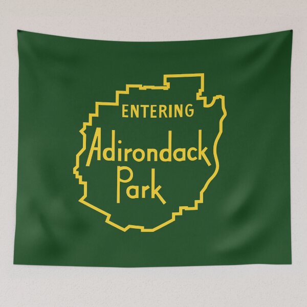 Item preview, Entering Adirondack Park Sign - Adirondack Mountains designed and sold by yelly123.