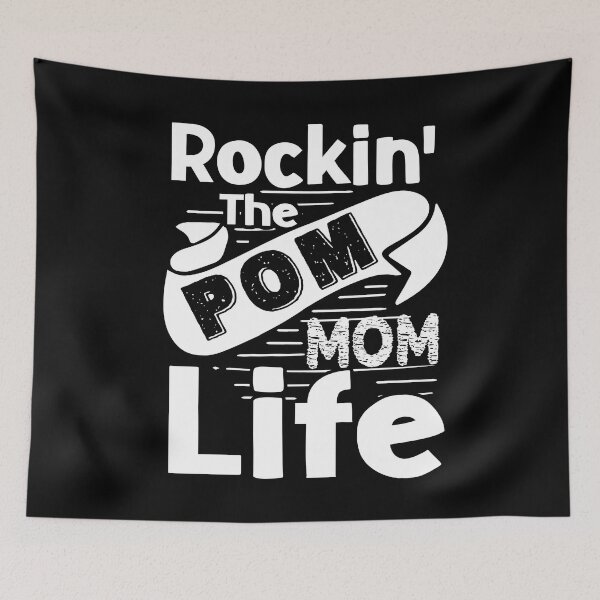 Item preview, Rockin the Pom Mom Shirt Pomeranian Dog designed and sold by UnknownArtistt.