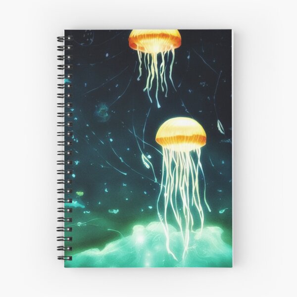 Item preview, glowing jellyfish in deep sea designed and sold by optimusprime39.