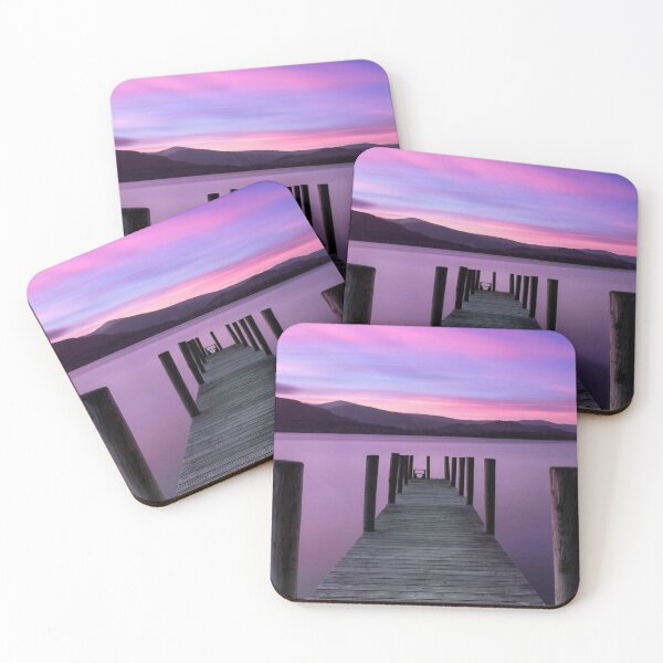 Item preview, Bridge on the Beach with Sunset View designed and sold by NengShop.